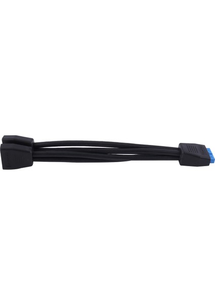 Küçük Mini USB 3.0 19 PIN/20PIN Dahili Uzatma Başlığı 1 Ila 2 Adaptör Ayırıcı Kablo Anakart Için (Yurt Dışından)