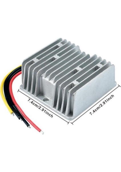 Dc 12 / 24V - Dc 48V 6A 288W Gerilim Dönüştürücü Regülatör Dc / Dc Boost Trafo Su Geçirmez (Yurt Dışından)