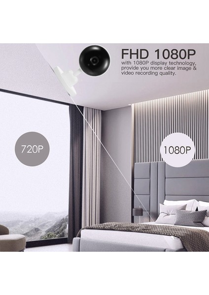 Iç Mekan Wifi Tuya Kamera, Bebek Monitörü, Akıllı Yaşam Ev Güvenliği Kablosuz Mini Kamera, Ip Cctv, Iki Yönlü Ses Abd Tak (Yurt Dışından)