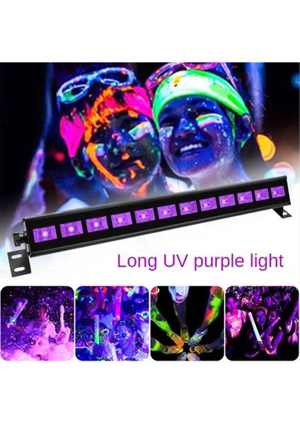9led Uv Hattı Işık Duvar Yıkayıcı Işık Cadılar Bayramı Sel Floresan Işık Sahne LED Sahne Işık Projeksiyon Işığı, Abd Plug (Yurt Dışından)