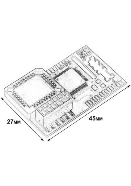 Aladdin Plus2 +4032 Için Doğrudan Okuma Kod Çözme Çipinin Değiştirilmesi (Yurt Dışından)