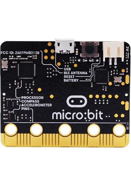 Microbit V1.5 Go Kit Dıy Için Yeni Sürüm Programlanabilir Öğrenme Geliştirme Kartı (Yurt Dışından)