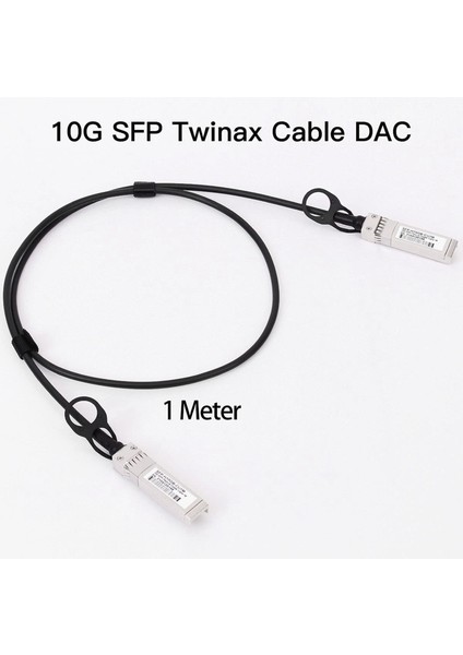 10G Sfp+ Twinax Kablo, Doğrudan Bağlantılı Bakır(Dac) SFP-H10GB-CU1M Için 10GBASE Sfp Pasif Kablo,,(1m) (Yurt Dışından)