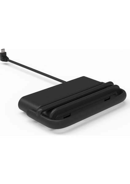 Yerleştirme Istasyonu Için Tv Tabanı Standı 4K Hub Tutucu Bağlantı Istasyonu USB C - RJ45 Ethernet 60HZ -Uyumlu (Yurt Dışından)