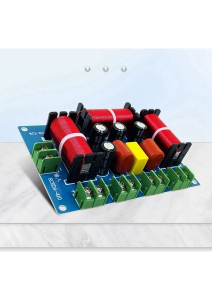 200W 2 Yüksek 1 Orta 1 Düşük 4 Ses Hoparlör Bölücü 20KHZ Tiz ve Bas Bölücü Hifi Yüksek Sadakat Bölücü Filtre (Yurt Dışından)