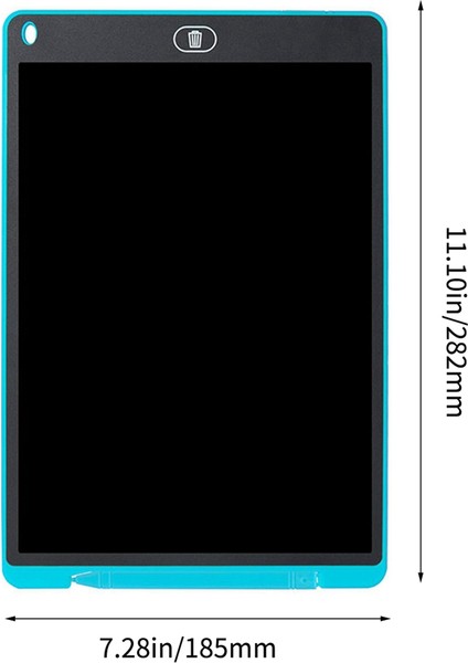 Okul Sezonu Çocuk Yazı Tahtası LCD Çizim Tahtası El Çizim Tahtası Renkli LCD El Yazısı Tahtası, C (Yurt Dışından)