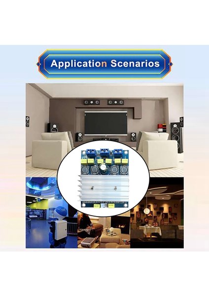 TDA7492 Dijital Güç Amplifikatörü Kartı 50WX2/100W Yüksek Güçlü Ses Güç Amplifikatörü Kartı (Yurt Dışından)