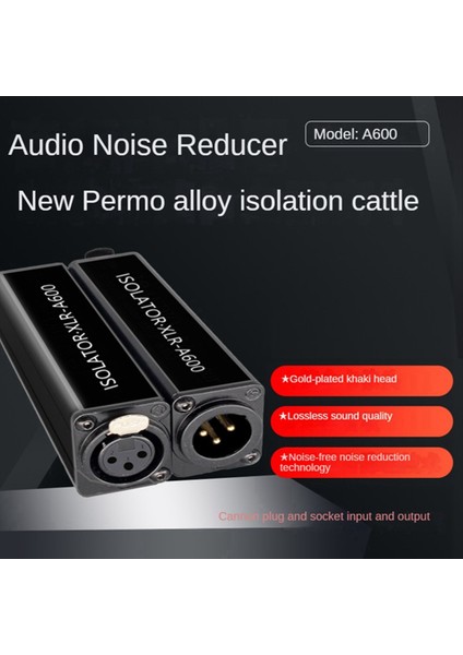 Ses Kablosu Izolatörü Xlr Gürültüyü Ortadan Kaldırır Topraklama Döngüsü Ses Izolatörü Gürültüyü Ortadan Kaldırır (Yurt Dışından) fırsatları