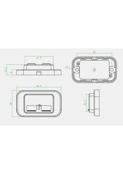 Qc3.0 USB Araç Şarj Soketi 12 V/24 V 3.1A 4.8A USB Şarj Çıkışı Güç Adaptörü Motosiklet Kamyon Atv Tekne Araba Rv (Yurt Dışından)