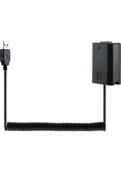 USB Şarj Kablosu NP-FW50 Kukla Pil Bahar Tel Sony A7 A7R A7S A7M A7II A7S2 A7M2 A7R2 A6500 A6300 Dc Çoğaltıcı (Yurt Dışından)