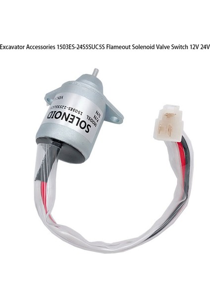 Ekskavatör Parçaları 1503ES-24S5SUC5S Flameout Solenoid Anahtarı 12V24V Çok Fonksiyonlu Taşınabilir Aksesuarlar (Yurt Dışından) fiyatları