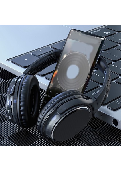 40H Kablosuz Kulaklık Aktif Gürültü Önleyici Bluetooth Kulaklık Anc Kulaklık Hibrit -42DB Gürültü Azaltma Kask Mic B (Yurt Dışından)