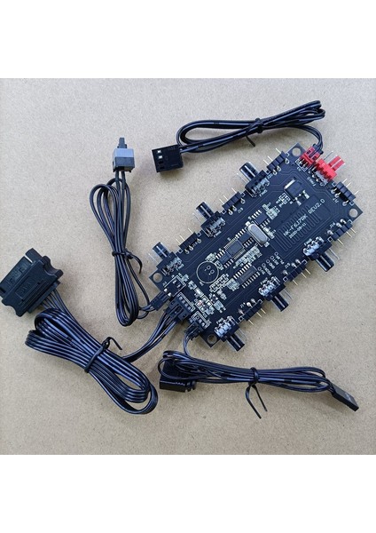 Rgb Aura Argb Kablo Ayırıcı Hub Kasa Sıcaklık Kontrol Kontrol Cihazı Uzatma Kablosu Adaptör Işığı (Yurt Dışından) modelleri