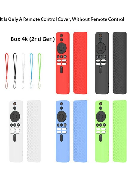 Tv Çubuk Mini Pc Için 4K Tv Mibox 2nd Gen Uzaktan Kumanda Taşınabilir Kullanışlı Silikon Toz Düşmeye Dayanıklı Kapak, E (Yurt Dışından)