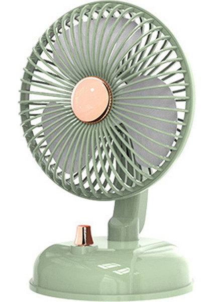 2000 Mah Yaz Fan Dilsiz Otomatik Salınımlı Kafa Masa Fanı Taşınabilir Fan USB Şarj Yüksek Rüzgar Enerjili Fan Ev Için Yeşil (Yurt Dışından)