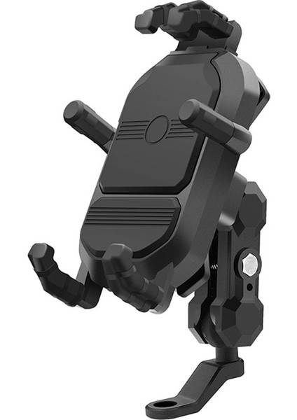 Motosiklet Cep Telefonu Braketi Bisiklet Darbeye Dayanıklı Cep Telefonu Braketi Şok Emme Sarsıntı Önleyici Braketi 360 ° Braketi (Yurt Dışından) fiyatları