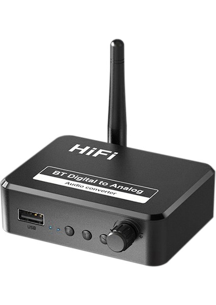 3'ü 1 Arada Bluetooth 5.1 Alıcı USB Oynatıcı Dijitalden Analog'a Taşınabilir Kullanışlı 3,5 mm Ses Dönüştürücü (Yurt Dışından) fırsatları