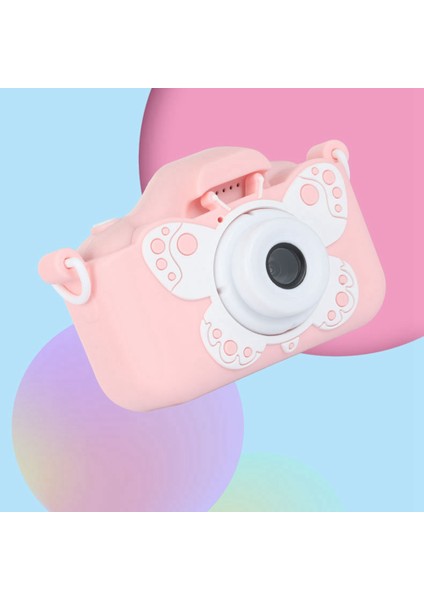 Çocuklar Için Dijital Kamera Oyuncak Çocuk Fotoğraf Video Kamera, Kızlar ve Erkek Çocuklar Için 32 GB Sd Kartlı (Pembe) (Yurt Dışından) fiyatları