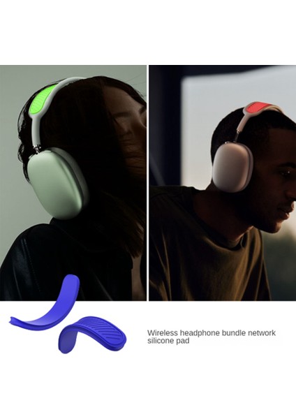 Max Silikon Kafa Bandı Kapağı Yıkanabilir Yastık Kılıfı Çok Fonksiyonlu Koruyucu Kapak, Siyah (Yurt Dışından) modelleri