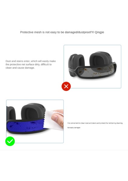 Max Silikon Kafa Bandı Kapağı Yıkanabilir Yastık Kılıfı Çok Fonksiyonlu Koruyucu Kapak, Siyah (Yurt Dışından) fırsatları