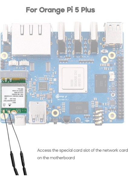 Opi5 Plus Denetleyici Geliştirme Kurulu Dualband Wifi Bt5.2 Wıfı Kartı Için 5 Plus Kablosuz Ağ Kartı Için (Yurt Dışından) modelleri