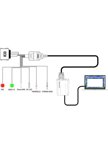 Pps/fgtech/kess/byshut/dısprog Yoluyla Ecu Programlaması Için Ecu'yu Bağlamak Için Kullanılan Tam Protokol Obd2 Jumper (Yurt Dışından)