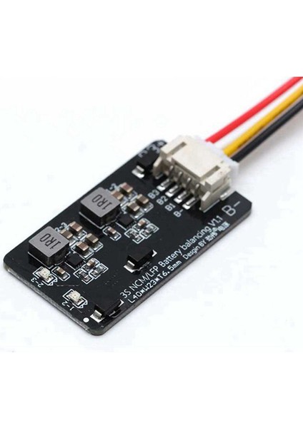 Bms 3s Aktif Dengeleyici Kurulu 1.2A Lifepo4 Lipo Li-Ion Lityum Pil Enerji Transferi Eşitleyici Modülü (3s) (Yurt Dışından)