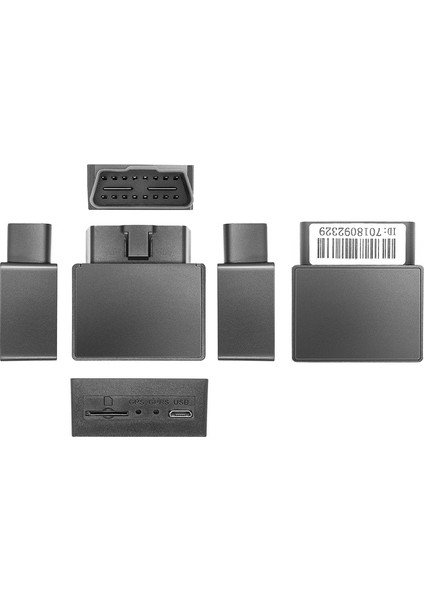 Ücretsiz App Tak ve Çalıştır Ses Monitörü Aşırı Hız Titreşim Alarmı Mini 4g Obd Gps Araç Takip Cihazı Gerçek Zamanlı Takip(A) (Yurt Dışından)