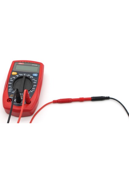 TL200 Yüksek Kaliteli 16AWG Esnek Silikon Tel 4mm Muz Fiş Yama Kablosu Test Ucu (Yurt Dışından)
