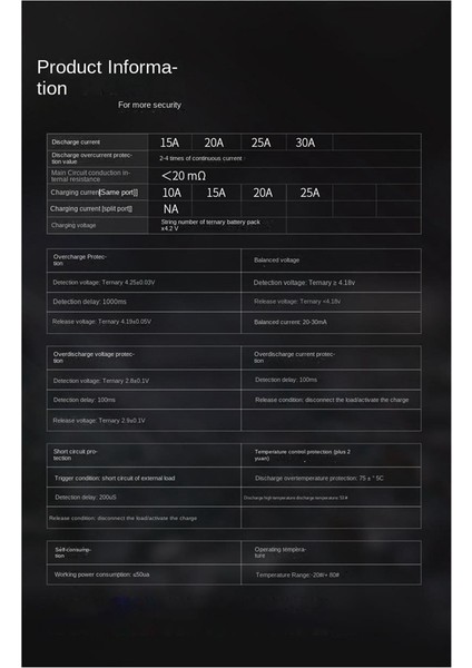 Bms Lityum Pil Koruma Kartı Pil Koruma Kartı Entegre Devre Koruma Kartı Pcb (Yurt Dışından)