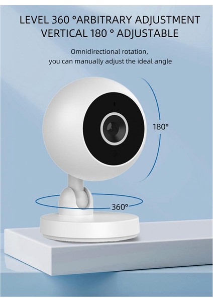 Wifi Hd Kamera Ses Kaydedici Hareket Algılama Iç Mekan Ev Gözetleme Kameraları 2 Yönlü Ses Uzaktan Izleme (Yurt Dışından) fırsatları