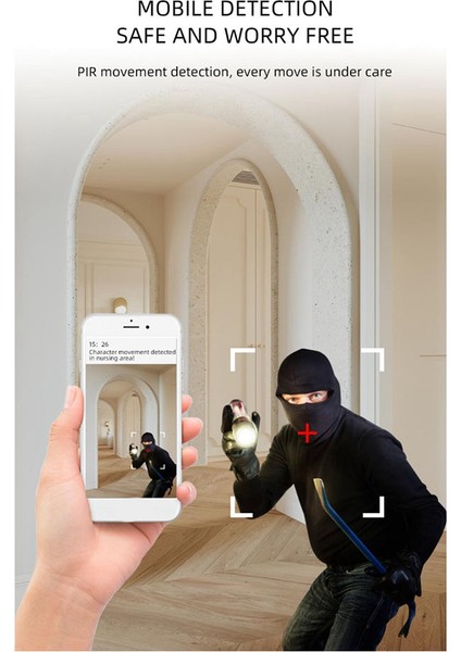 Wifi Hd Kamera Ses Kaydedici Hareket Algılama Iç Mekan Ev Gözetleme Kameraları 2 Yönlü Ses Uzaktan Izleme (Yurt Dışından) indirimleri