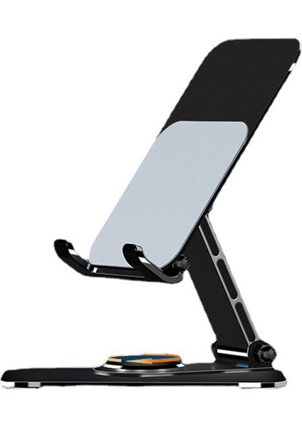 Alüminyum Alaşım Masaüstü Cep Telefonu Standı Katlanabilir Tablet Desteği Cep Telefonu Danışma Braketi Tembel Tutucu, Gümüş (Yurt Dışından)