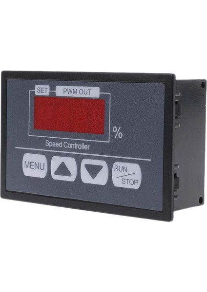 Dijital Ekran Paneli Düğme Valisi ile 6-60V Pwm Dc Motor Hız Kontrol Cihazı (Yurt Dışından)