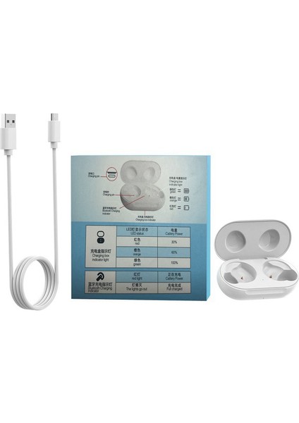 Galaxy Buds/galaxy Buds Için Taşınabilir Kullanışlı Kulaklık Şarj Cihazı Kulaklık Şarj Kutusu Bölmesi (Yurt Dışından)