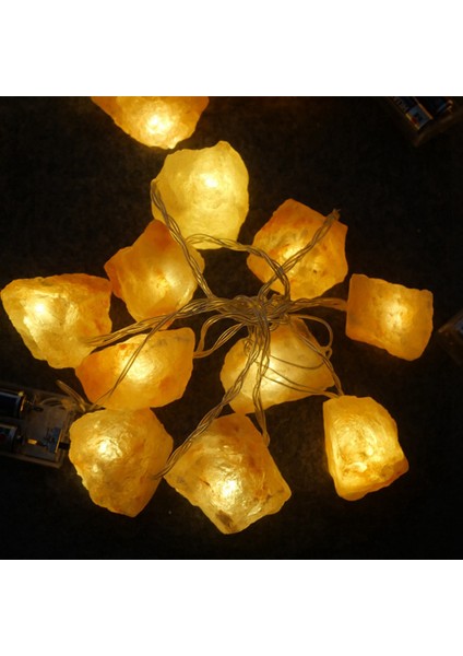 Himalayalar Kristal Tuz Lambası USB LED Dize Tuz Kristal Lamba Kristal Dekoratif Lamba Atmosfer Atmosfer Lambası (Yurt Dışından)