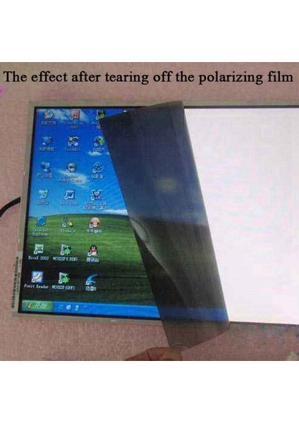 Doğrusal Polarize Film Lcd/led Polarize Filtre Polarizasyon Filmi Polarizasyon Fotoğraf 10X10 Cm, 5 Adet Hiçbir Yapıştırıcı (Yurt Dışından)