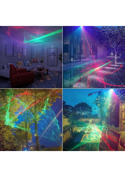 Lazer Işıkları Rüya Kuzey Işıkları Projeksiyon Flaş Ses Kontrollü Parti Ortam Işıkları Ktv Disko Sahne Aydınlatması (Yurt Dışından) fırsatları