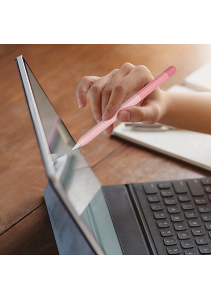 Kalem Için 2. Nesil Yumuşak Kullanışlı Silikon Kalem Tutucu Stylus Kalem Kapağı Koruyucu Kılıf Aksesuarları, Gri (Yurt Dışından) modelleri