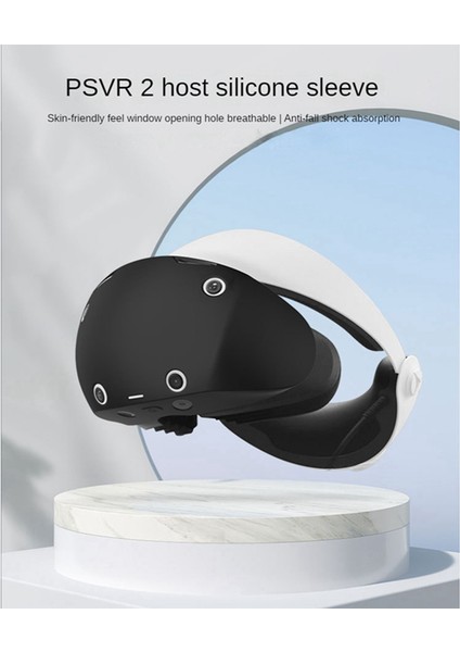 Ps Vr2 Kask Için Tam Paket Silikon Taşınabilir Koruyucu Kapak Ps Vr2 Koruyucu Kabuk Aksesuarları, Beyaz (Yurt Dışından) modelleri