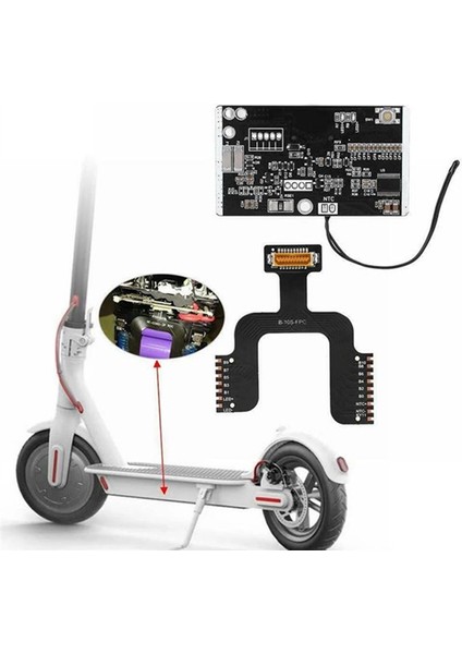 Scooter Bms 36 V 15A M365 Modülü Bluetooth Iletişim Pil Koruma Levhası Için 1 S Scooter Pil (Yurt Dışından)