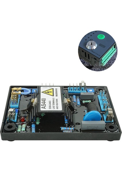 AS440 Avr Jeneratör Parçaları E000-24403 Uygun Otomatik Voltaj Regülatörü Jeneratör Regülatör Modülü (Yurt Dışından)
