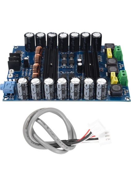 XH-M641 TPA3116D2 Ses Amplifikatörü Kurulu Dijital Yüksek Güç 2 Kanal Araba Amplifikatörü Boost Kurulu ile DC12V 24V 150W (Yurt Dışından)