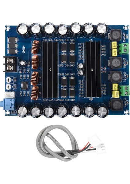 XH-M641 TPA3116D2 Ses Amplifikatörü Kurulu Dijital Yüksek Güç 2 Kanal Araba Amplifikatörü Boost Kurulu ile DC12V 24V 150W (Yurt Dışından)