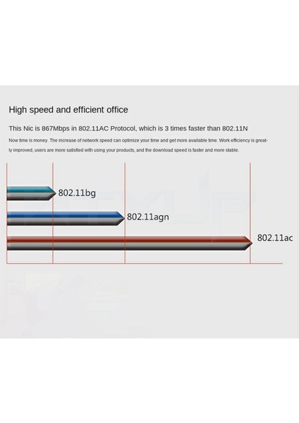 1200 M Wifi Kablosuz Lan Çift Bant 2.4g 5 Ghz Bluetooth 4.2 Gigabit Kablosuz Lan Adaptörü Win7 Win8 WIN10 Linux 8260HMW (Yurt Dışından) fırsatları