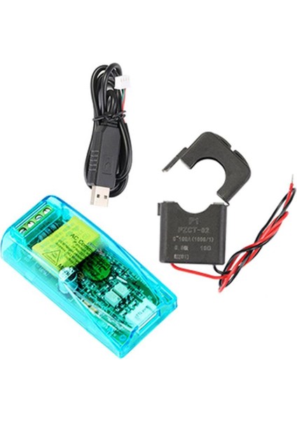 PZEM-004T 3.0 Versiyon Haberleşme Modülü Ttl Modbus-Rtu Ac Tek Fazlı 100A(AÇIK Kapalı Ct) (Yurt Dışından)