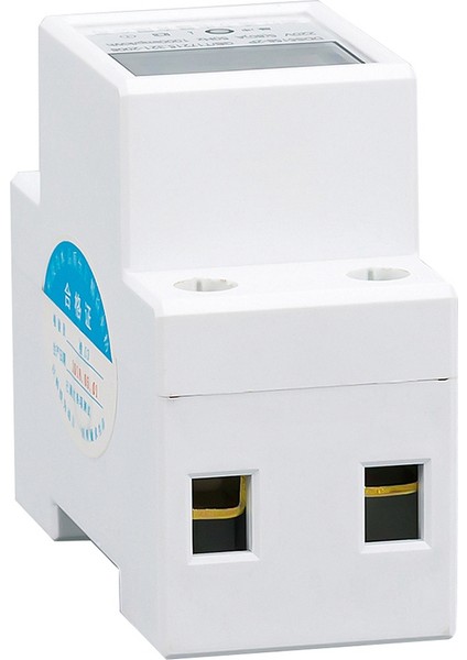 Din-Rail Enerji Ölçer 5-80A LCD Arka Işık Dijital Ekran Tek Fazlı Elektronik Enerji Kwh Ölçer (Yurt Dışından)