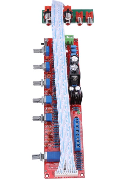 NE5532 Preamplifikatör Bord Hıfı 5.1 Ton Plaka Ses Kontrol Paneli Preamp Mikser Kurulu Ön Amplifikatör Kartı (Yurt Dışından)