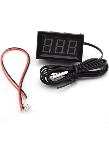 Dc 12V LED Dijital Ekran Termometre -50- 110 Santigrat Araba Ölçer Sıcaklık Araç (Yurt Dışından)