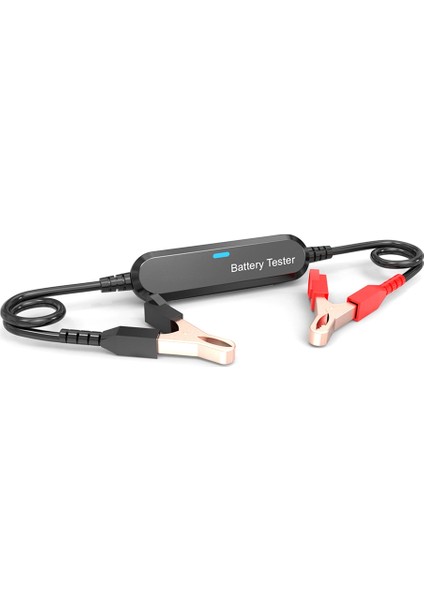 BK100 Bluetooth Araç Motosiklet Pil Test Cihazı 6V 12V Pil Analizörü 100 Ila 2000 12V Şarj Marş Test Aracı Siyah (Yurt Dışından)